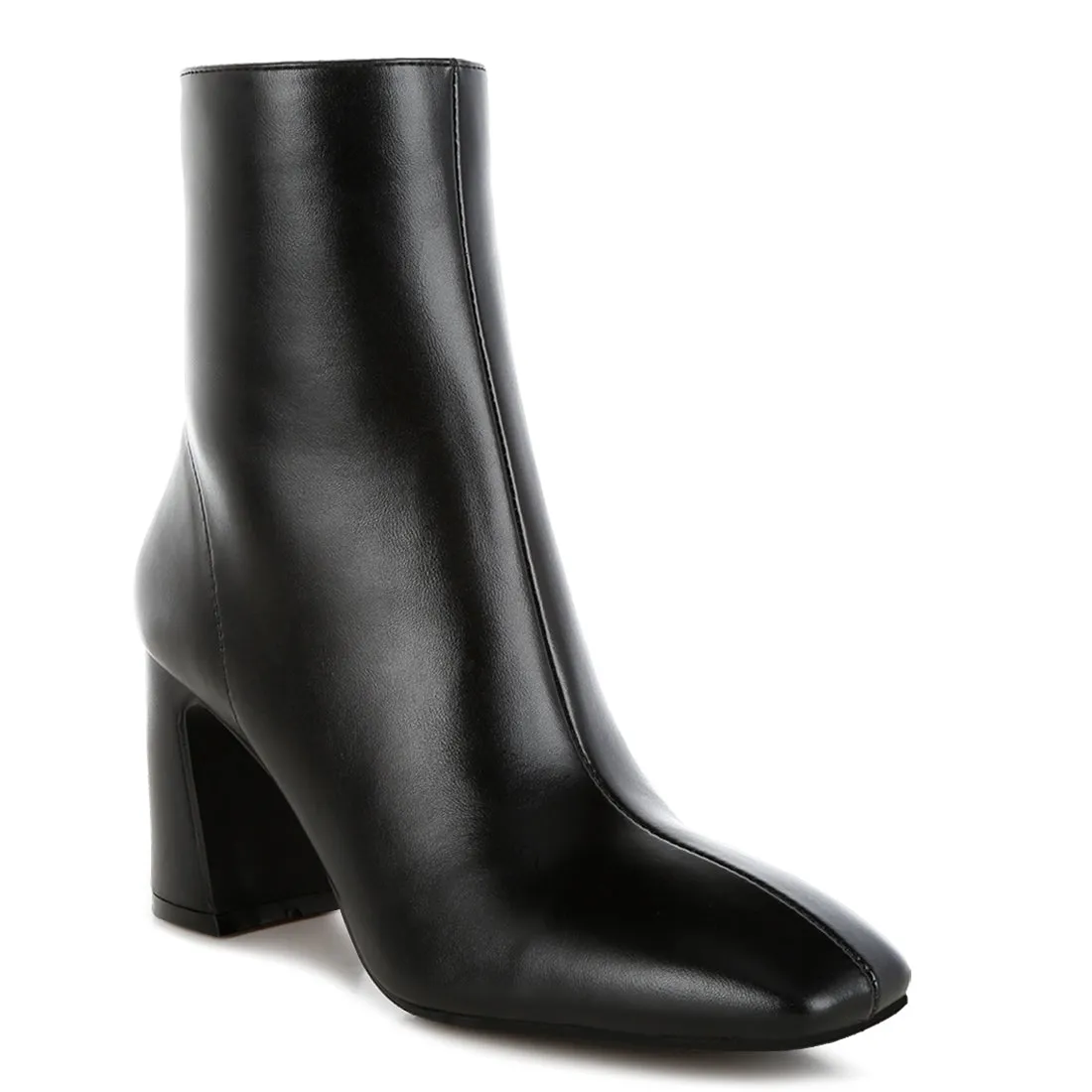 Square Toe Ankle Boots
