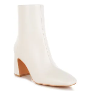 Square Toe Ankle Boots