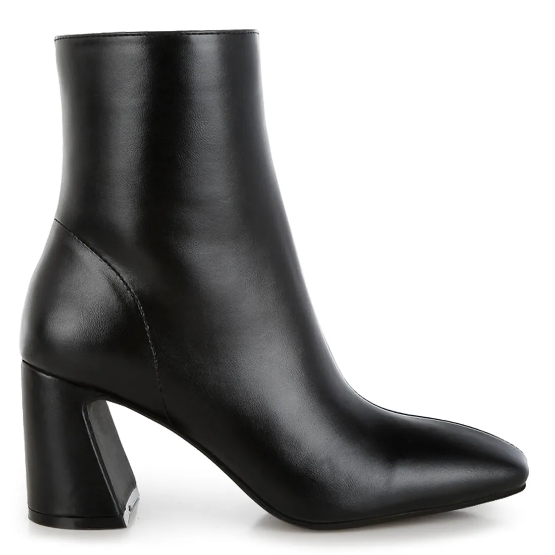 Square Toe Ankle Boots