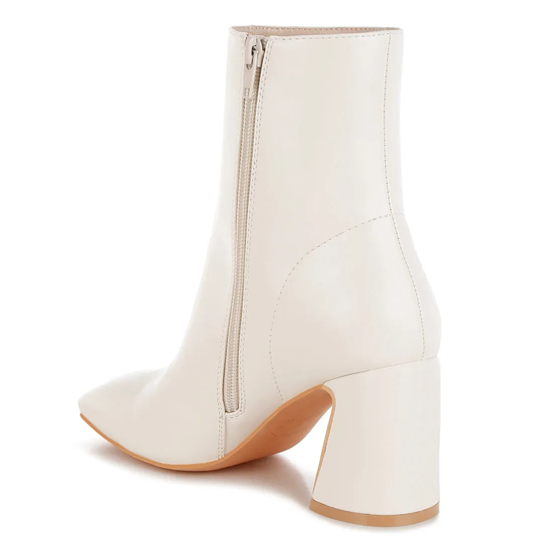 Square Toe Ankle Boots