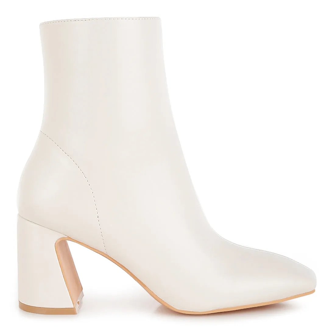 Square Toe Ankle Boots