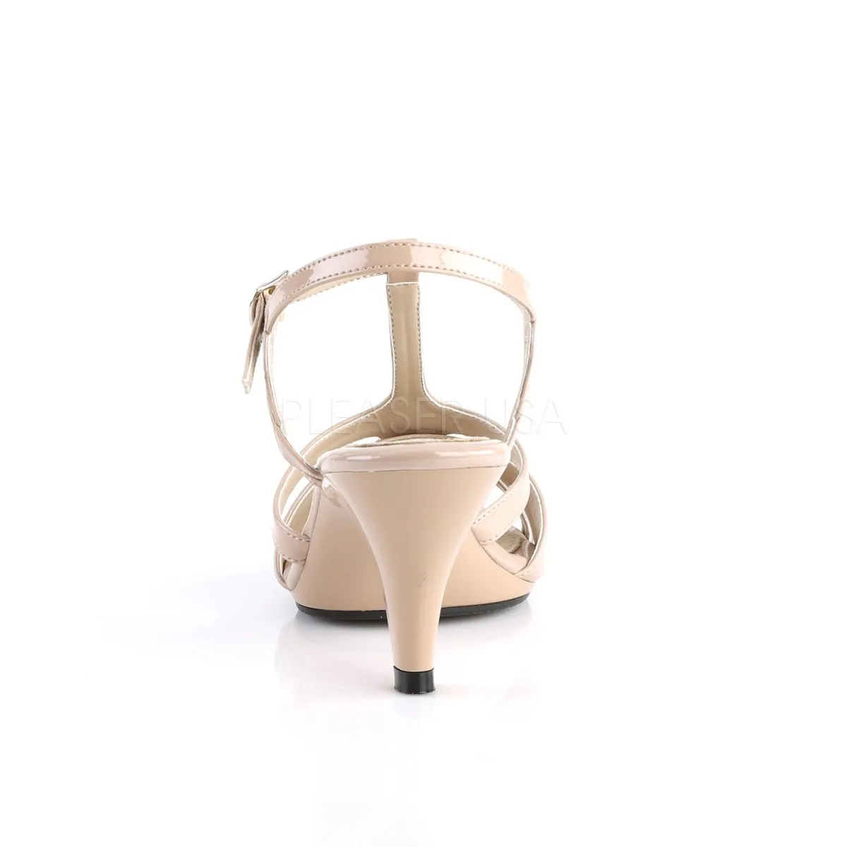 T-Strap Sandal Shoe with 3-inch Heel  5-colors BELLE-322 co
