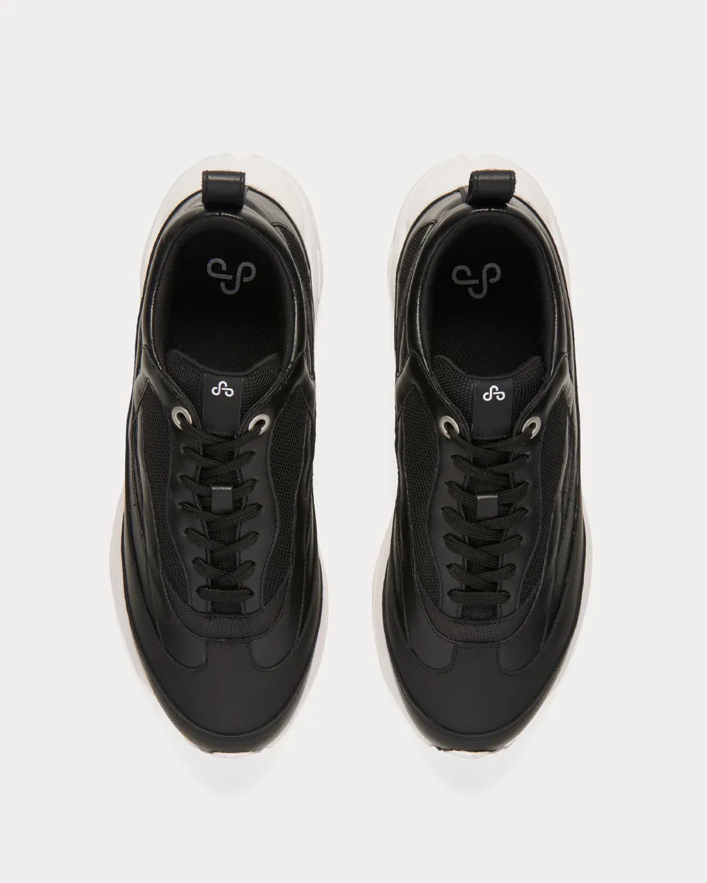 The Curve 1 Black / White Low Top Sneakers
