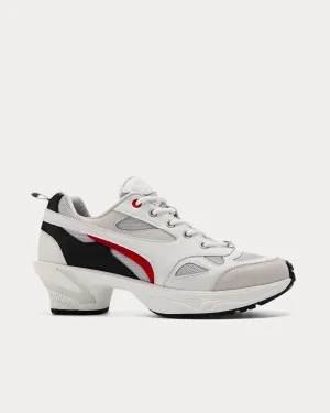 untitled#23 Heel White Low Top Sneakers