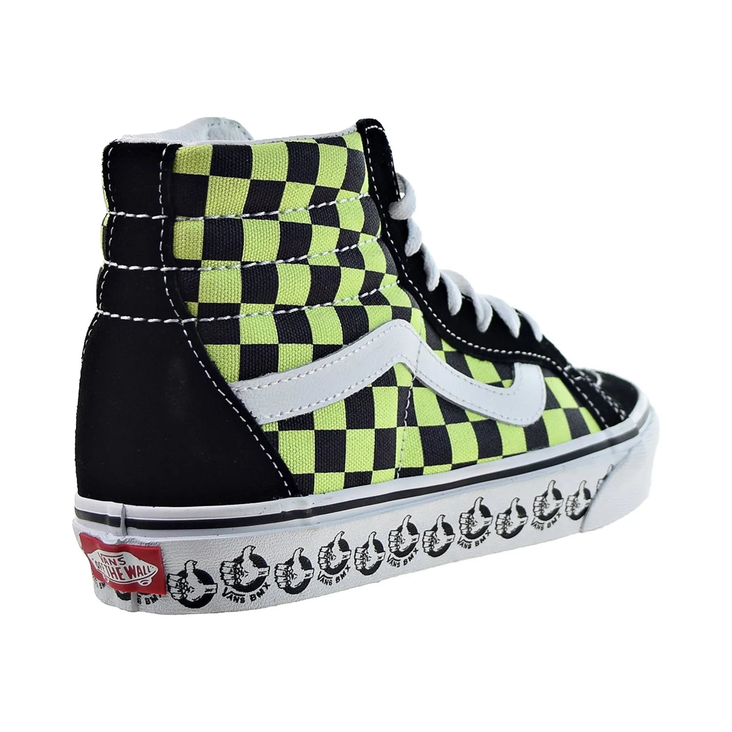 Vans BMX Sk8-Hi Reissue Men's Shoes Black-Sharp Green
