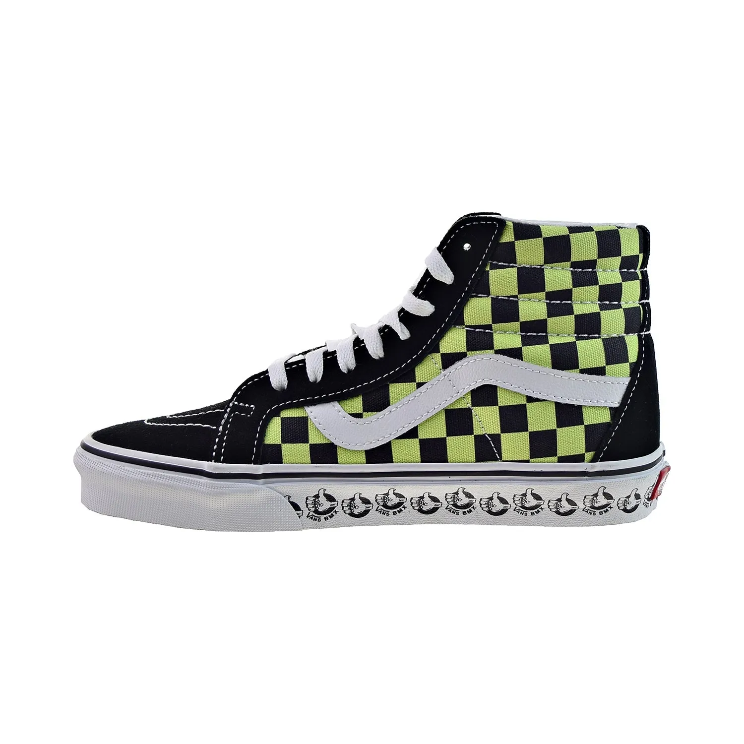 Vans BMX Sk8-Hi Reissue Men's Shoes Black-Sharp Green