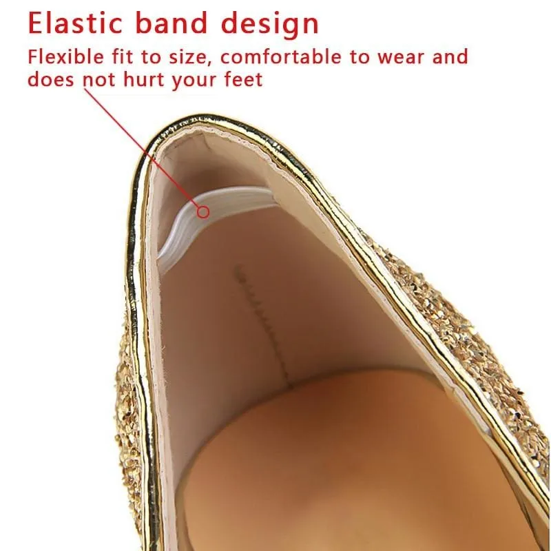 Wedding Shoes Bling Extreme Sequins Gradient Stiletto Ladies Shoes