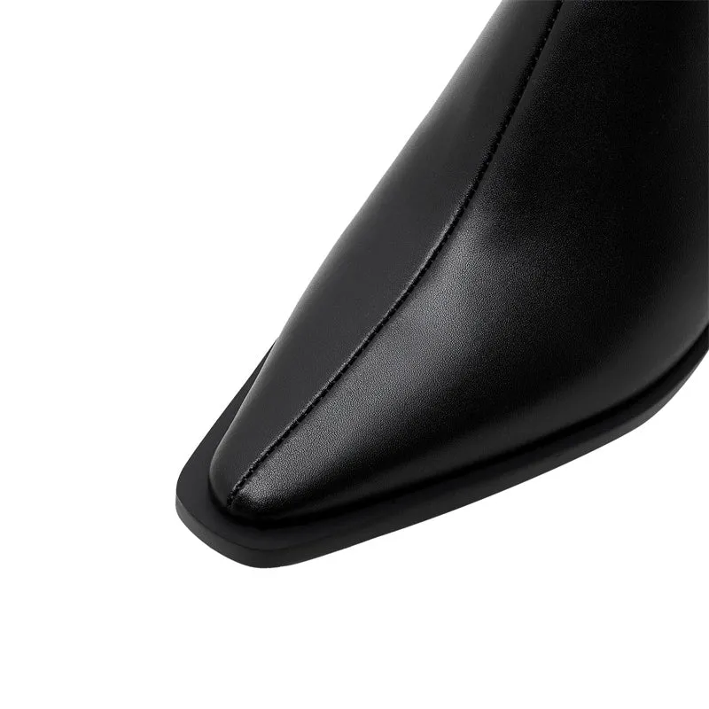Zori Block Heel Mules